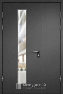 Дверь входная металлическая в подъезд №27 внутренняя - фото