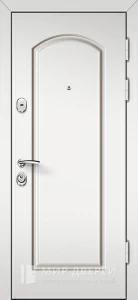 Входная дверь крашенная по Ral двухконтурная №362 внешняя - фото