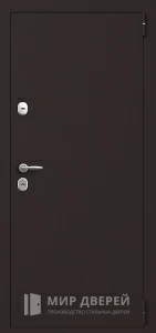 Железная дверь с порошковым напылением №81 внешняя - фото