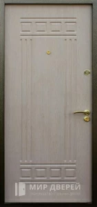 Теплая входная дверь в частный дом №5 внутренняя - фото