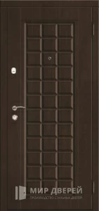 Дверь входная открывание во внутрь металлическая №10 внешняя - фото