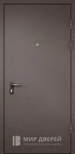 Дверь входная в подъезд металлическая №23 внешняя - фото